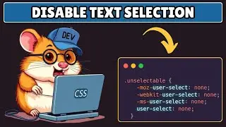 How to Disable Text Selection Using Javascript or CSS