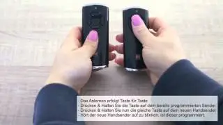 BiSecur an BiSecur | Hörmann Handsender anlernen