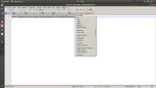 Copy Maven Dependencies