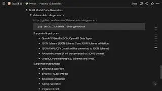 【Pydantic V2   Essentials】Week 13 - Pydantic Applications & Conclusion
