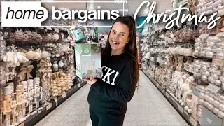 HOME BARGAINS DECEMBER SHOP WITH ME 🎄| NEW IN CHRISTMAS 2024