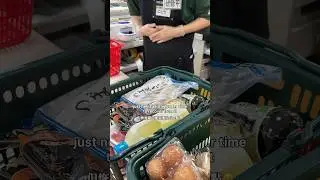 What can $70 get in Japan grocery store🇯🇵#lifeinjapan #japanesefood  #groceryshopping