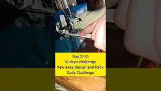 how i design this 😱 / easy way to create a design/ day 2 #diy #challenge #stitchinghacks #stitching