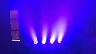 Canhão mini par led 18 leds 1w