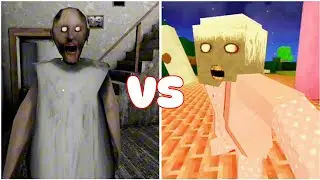 Granny vs Pink Doll Granny Baby House