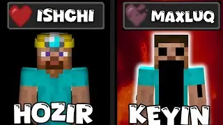 MINECRAFTDA STIV USTIDAN QO'POL TAJRIBA O'TQAZISHDI(STIV LOYIXASI)
