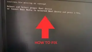 How to fix “Reboot and Select proper Boot device” (READ DESCRIPTION)
