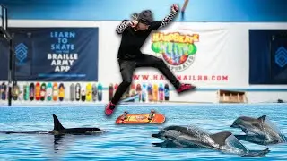 UZI VS THE DOUBLE DOLPHIN FLIP!