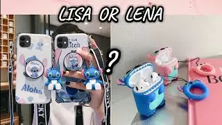 LISA OR LENA QUIZ ✨ ( Stitch Edition) #lisa #lena#cartooncharacters #trendingvideo