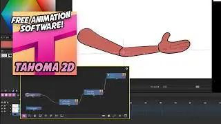 Tahoma2D/OpenToonz: child/parent layers to animate characters