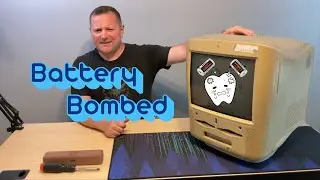 Battery Bombed Macintosh G3 All In One (Molar Mac)