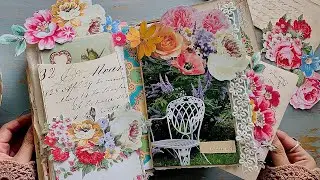 Use Magazines & Paper To Create Petal Pockets In Your Junk Journals! | Junk Journal July
