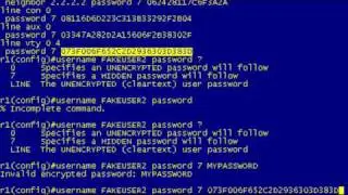 Setting Strong Encrypted Passwords On Cisco Devices Lab - Part 2