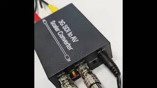 SDI to AV， SDI to composite Audio Video Converter