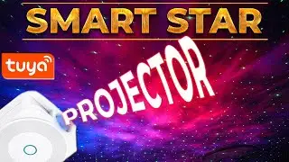 Smart WiFi projector of star galaxies with a laser and light music TUYA SMART