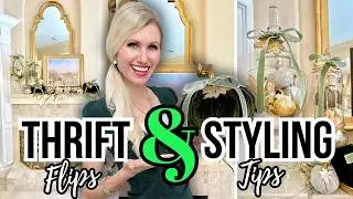 *THRIFT FLIPS & STYLING TIPS* DIY DECOR & INTERIOR DESIGN IDEAS For FALL*