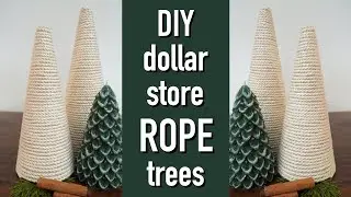 DIY Rope/Macrame Christmas Decor/Christmas Tree!