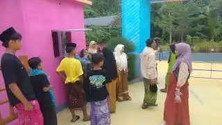 masuk ke kolam gagak di montok pamekasan