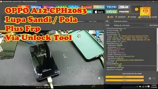 Oppo A12 CPH2083 lupa sandi atau pola plus Frp via Unlock Tool