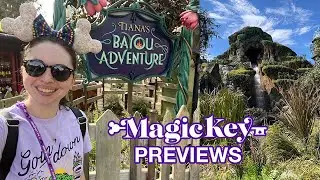 A Day at Disneyland | Magic Key Previews for Tiana's Bayou Adventure