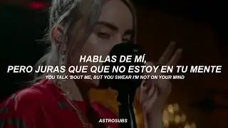 Billie Eilish - Bitches Broken Hearts //sub. español y lyrics