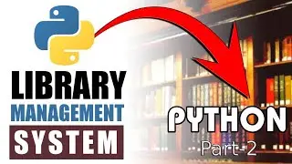 Library Management system in python Gui part 2 |Prsoftwares
