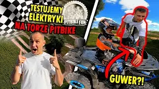 WE'RE TESTING ELECTRIC BIKES FOR YOUNG PEOPLE⚡️ON THE PitBike TRACK! (GUWER, Latika466)