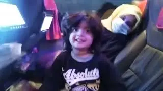 Shanaya enjoying in #FaisalMovers bus
