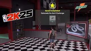 HOW TO UNLOCK THE GATORADE GO KART | NBA 2K25 | THE TRACK CHALLENGE