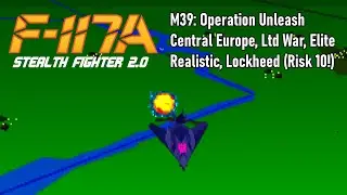 Stealth Pilot Career 39: Operation Unleash | F-117A Stealth Fighter 2.0 | Retro