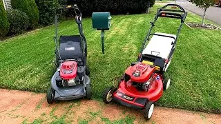 POV Lawn Mower Showdown: Honda vs Toro! 🔥 Battle of the Self-Propelled Lawn Kings 🌿