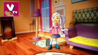 Огромный Трёхэтажный Дом для Игрушек и Куклы Барби