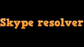 Как сделать Skype resolver на делфи 7 ?