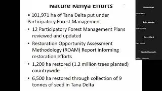 Combating Desertification and Drought in Kenya: The Role of Women