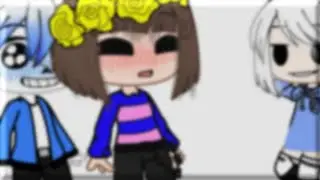 •°•Sans and Frisk meet their child||Frans•°•