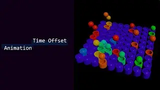 Time Offset Animation | Houdini Tutorial