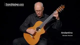 Andantino (Dionisio Aguado) played by Soren Madsen