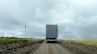 Дорога станция Сара - Акьяр