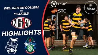 HIGHLIGHTS: WELLINGTON COLLEGE V MILLFIELD | SCHOOLS RUGBY