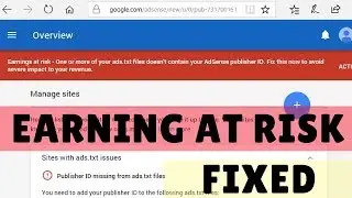 {FIXED} One or More of Your ads txt Files Does Not Contain Your Adsense Publisher ID in Wordpress
