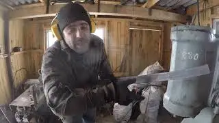 Как согнуть полосу шину 40мм