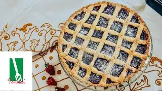 КРОСТАТА С КЛУБНИЧНЫМ ДЖЕМОМ / CROSTATA CON MARMELLATA DI FRAGOLE