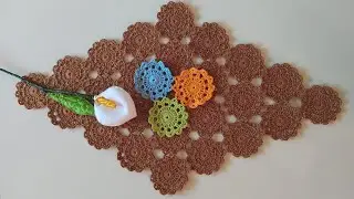 Mini trilho de mesa fio Anne 🌼🌸🌼
