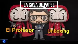 Funko Pop El Profesor La Casa De Papel #FunkoPop #LaCasaDePapel #Tokio #Netflix