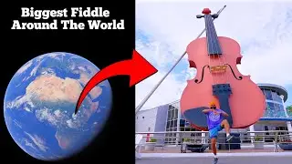 biggest fiddle around the world 😱🤯 on google map and google earth 🌎 #earth #map #googleearth #trend