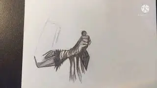 Drawing Kalashi Hatake as Upper Moon part - 1