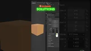 How can ı change multiple values at the same time? #3d #tutorial #blender