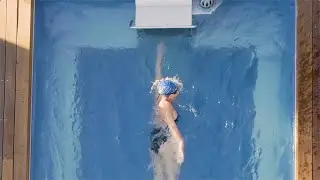 Tina's First Endless™ Pool Swim