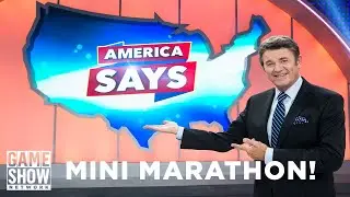 Which team will win $15,000?! | Game Show Network Mini Marathon | America Says