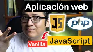 Aplicación web con php | como crear una aplicación web con javascript